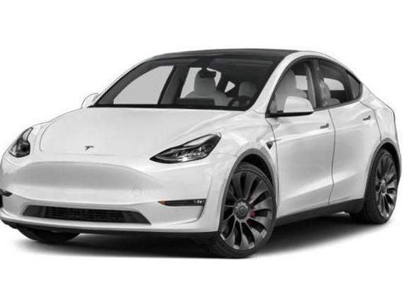 TESLA MODEL Y 2021 5YJYGDEFXMF215914 image